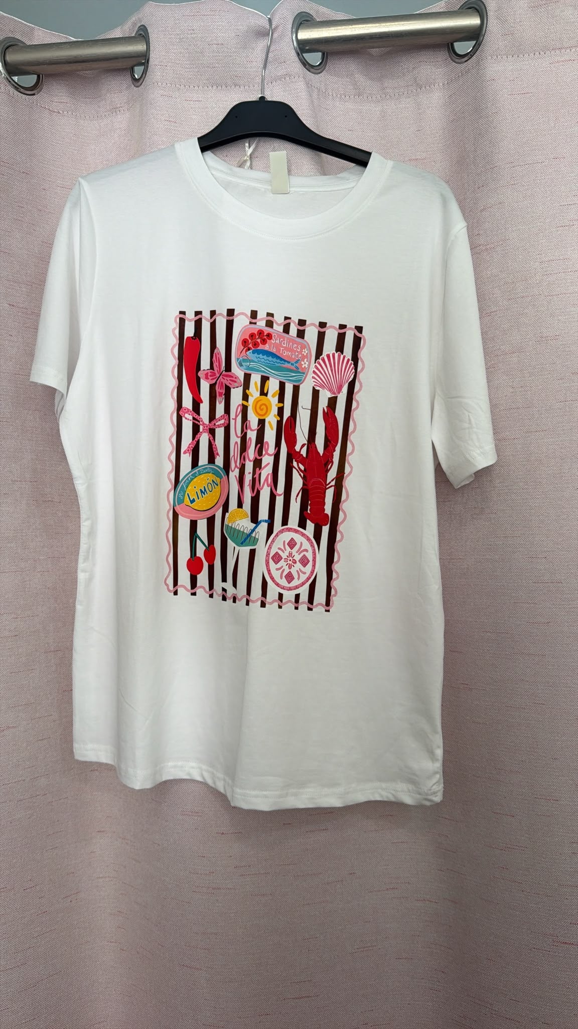Camiseta cangrejo algodón